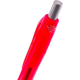 Smooth Write Recycled Gel Pen — Red (RD) — blank detail view — 12