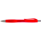 Smooth Write Recycled Gel Pen — Red (RD) — blank front view — 11