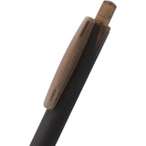 Hexi Soft Touch Recycled Gel Pen — Black (BK) — blank detail view — 39