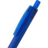 Hexi Soft Touch Recycled Gel Pen — Blue (BL) — blank detail view — 31
