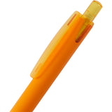Hexi Soft Touch Recycled Gel Pen — Orange (OR) — blank detail view — 15
