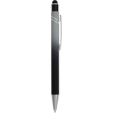 Burst Recycled Gel Stylus — Black (BK) — blank front view — 31