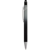 Burst Recycled Gel Stylus — Black (BK) — blank front view — 32