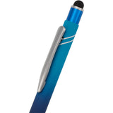 Burst Recycled Gel Stylus — Blue (BL) — blank detail view — 20