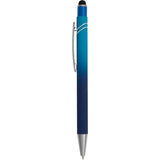 Burst Recycled Gel Stylus — Blue (BL) — blank front view — 18