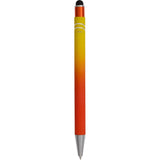 Burst Recycled Gel Stylus — Orange (OR) — blank back view — 8