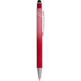 Burst Recycled Gel Stylus — Red (RD) — blank front view — 24