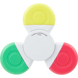 Multi-Ink Spinner Highlighter — White (WH) — blank back view — 8