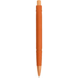 Denver Recycled Gel Pen — Orange (OR) — blank back view — 42