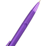 Denver Recycled Gel Pen — Purple (PP) — blank detail view — 6
