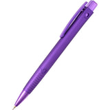 Denver Recycled Gel Pen — Purple (PP) — blank detail view — 5