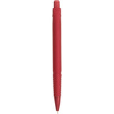Denver Recycled Gel Pen — Red (RD) — blank back view — 34
