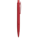 Denver Recycled Gel Pen — Red (RD) — blank front view — 28