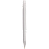 Denver Recycled Gel Pen — Silver (SL) — blank back view — 26