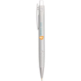 Denver Recycled Gel Pen — Silver (SL) — decorated front view — 19