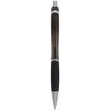 Pivot Translucent Recycled Gel Pen — Black (BK) — blank back view — 41