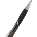 Pivot Translucent Recycled Gel Pen — Black (BK) — blank detail view — 38