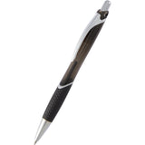 Pivot Translucent Recycled Gel Pen — Black (BK) — blank detail view — 37