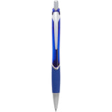 Pivot Translucent Recycled Gel Pen — Blue (BL) — blank product view — 32