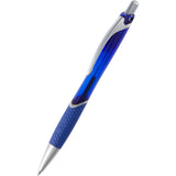 Pivot Translucent Recycled Gel Pen — Blue (BL) — blank detail view — 29