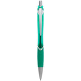 Pivot Translucent Recycled Gel Pen — Green (GR) — blank product view — 16