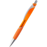 Pivot Translucent Recycled Gel Pen — Orange (OR) — blank detail view — 21