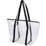 Urban Clear Tote — Black (BK) — blank left angle — 7