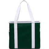 Varsity Club Tote — Green (GR) — blank back view — 11
