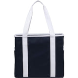 Varsity Club Tote — Navy (NY) — blank back view — 17