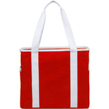 Varsity Club Tote — Red (RD) — blank back view — 4