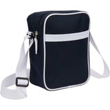 Varsity rPET Crossbody Bag — Navy (NY) — blank right angle — 6