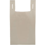 Recycled Non-Woven T-Shirt Tote — Tan (TN) — blank front view — 10
