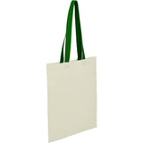 Nebraska 4oz Recycled Cotton Convention Tote — Green (GR) — blank right angle — 41