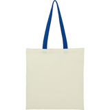 Nebraska 4oz Recycled Cotton Convention Tote — Royal (RYL) — blank back view — 29