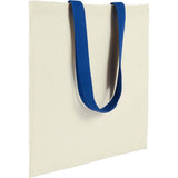 Nebraska 4oz Recycled Cotton Convention Tote — Royal (RYL) — blank right angle — 32
