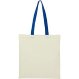 Nebraska 4oz Recycled Cotton Convention Tote — Royal (RYL) — blank front view — 30
