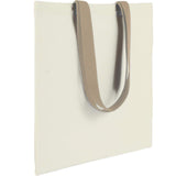 Nebraska 4oz Recycled Cotton Convention Tote — Tan (TN) — blank right angle — 6