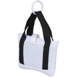 Mini-to-Market Packable Shopper Tote — Black (BK) — blank product view — 30