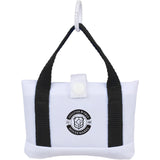 Mini-to-Market Packable Shopper Tote — Black (BK) — decorated product view — 25