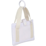 Mini-to-Market Packable Shopper Tote — Cream (CR) — blank product view — 23
