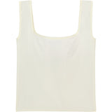 Mini-to-Market Packable Shopper Tote — Cream (CR) — blank back view — 17