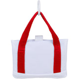 Mini-to-Market Packable Shopper Tote — Red (RD) — blank product view — 45