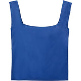 Mini-to-Market Packable Shopper Tote — Royal (RYL) — blank front view — 5