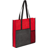 Radius Recycled Non-Woven Tote — Red (RD) — blank right angle — 6
