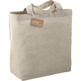 Recycled 5oz Cotton Twill Grocery Tote — Natural (NT) — blank right angle — 15