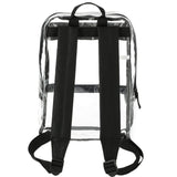 Rally Slim Backpack — Black (BK) — blank back view — 8