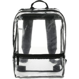 Rally Slim Backpack — Black (BK) — blank front view — 5