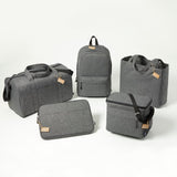 Vila Recycled 15" Computer Backpack — Graphite (GA) — blank product view — 13