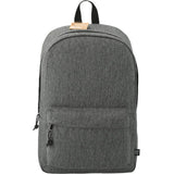 Vila Recycled 15" Computer Backpack — Graphite (GA) — blank front view — 10