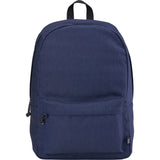 Vila Recycled 15" Computer Backpack — Navy (NY) — blank front view — 4